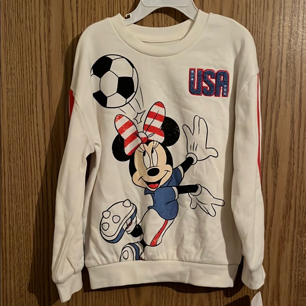 Disney Minnie Mouse USA Sweatshirt